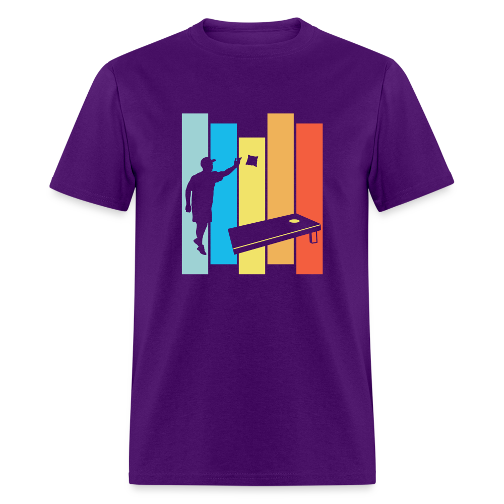 Cornhole Unisex Classic T-Shirt - purple