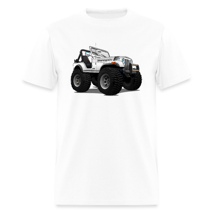 Jeep Renegade CJ Unisex Classic T-Shirt - white