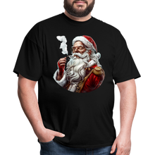 Bad Santa Smoking (Design I) Unisex Classic T-Shirt - black