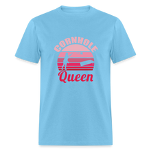 Cornhole Queen Unisex Classic T-Shirt - aquatic blue