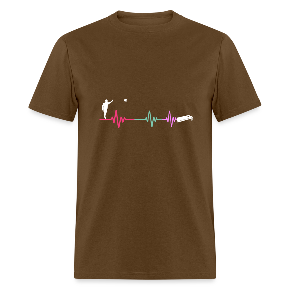 Cornhole Unisex Classic T-Shirt - brown