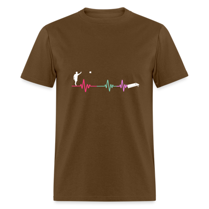 Cornhole Unisex Classic T-Shirt - brown