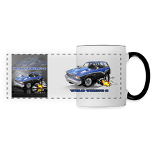 1978 Chevy Malibu Panoramic Mug - white/black