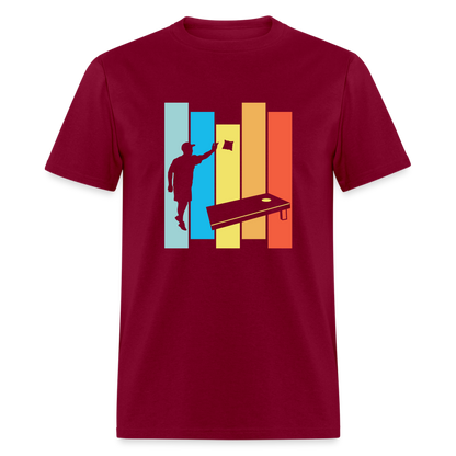 Cornhole Unisex Classic T-Shirt - burgundy