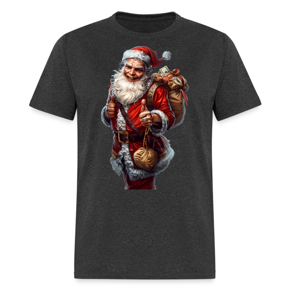 Bank Robber Bad Santa Unisex Classic T-Shirt - heather black