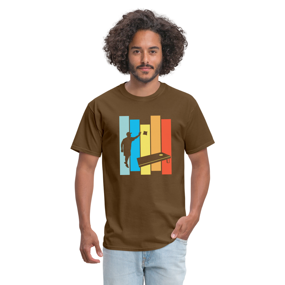 Cornhole Unisex Classic T-Shirt - brown