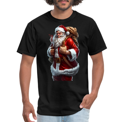 Bad Santa Thief Unisex Classic T-Shirt - black