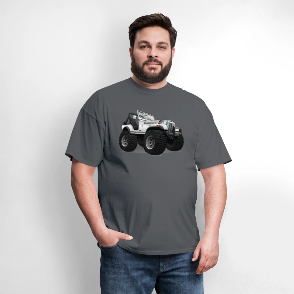 Jeep Renegade CJ Unisex Classic T-Shirt - charcoal