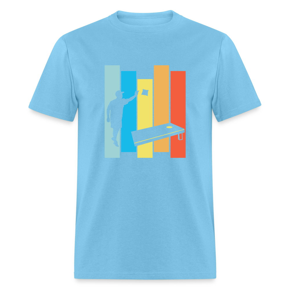 Cornhole Unisex Classic T-Shirt - aquatic blue