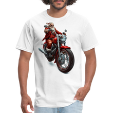 Bad Santa Motorcycle Unisex Classic T-Shirt - white