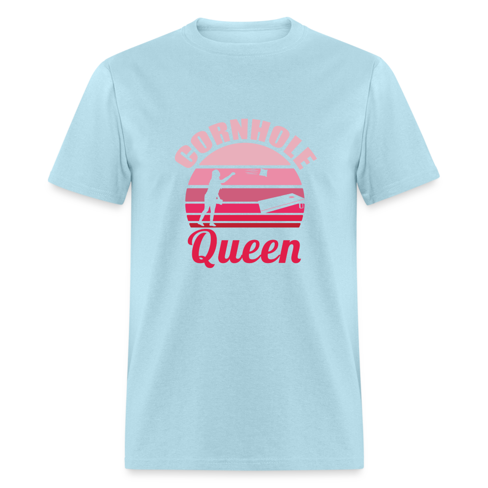 Cornhole Queen Unisex Classic T-Shirt - powder blue
