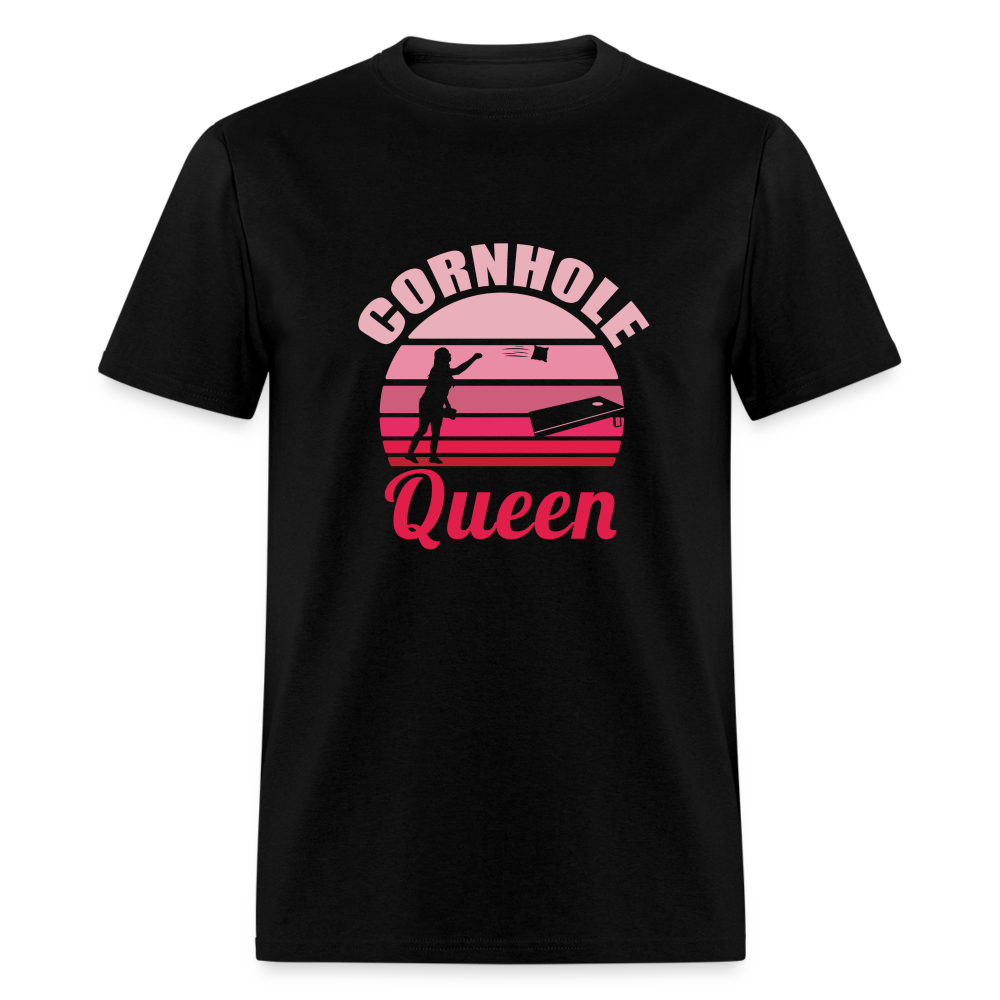 Cornhole Queen Unisex Classic T-Shirt - black