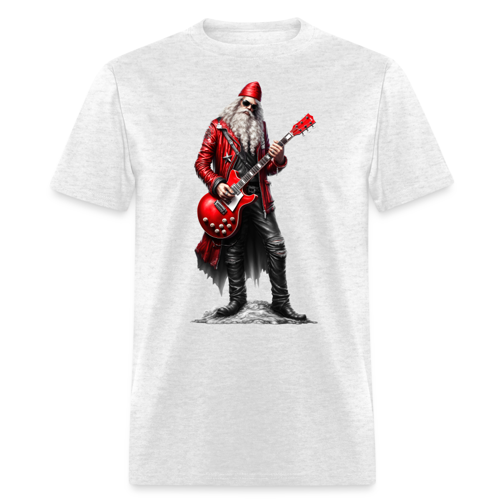Santa Claus Rock Star Unisex Classic T-Shirt - light heather gray