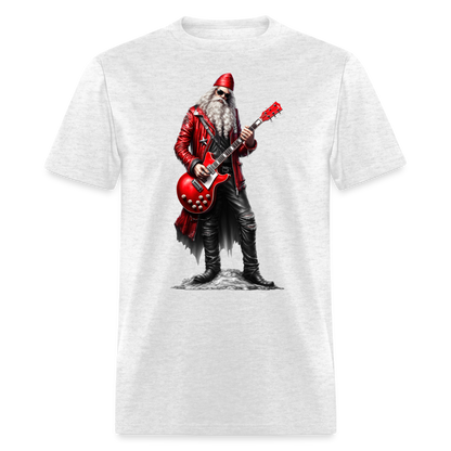 Santa Claus Rock Star Unisex Classic T-Shirt - light heather gray