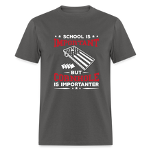 Cornhole is more important Unisex Classic T-Shirt - charcoal