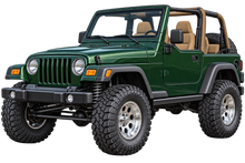 2006 Jeep Wrangler TJ Forest Green contour cut decal artwork