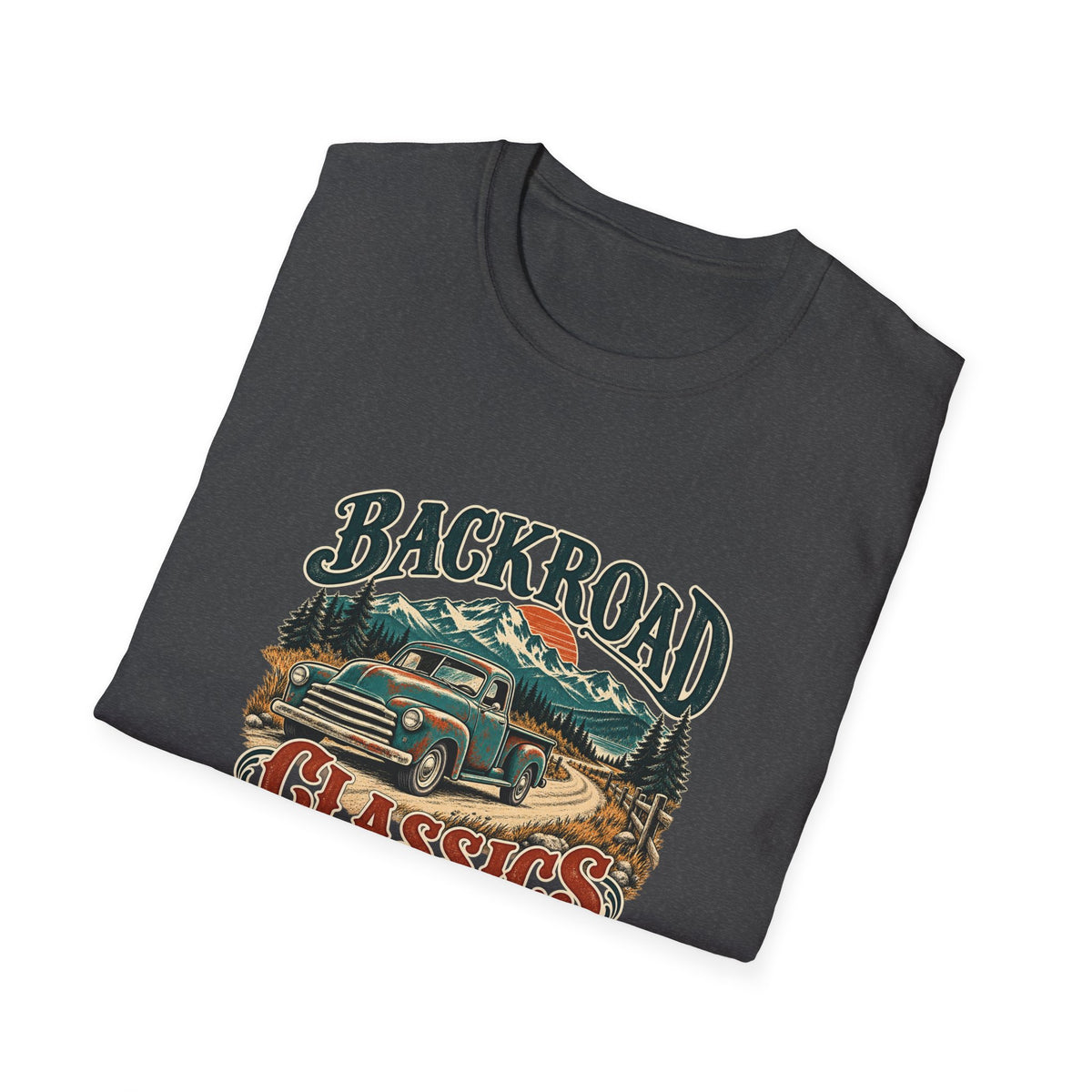 Backroad Classics T-Shirt | Vintage Pickup Truck Outdoors Tee