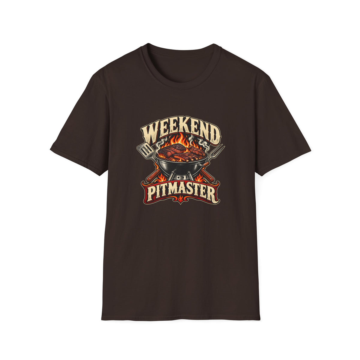 Weekend Pitmaster T-Shirt | Vintage Barbecue Grill Graphic Tee