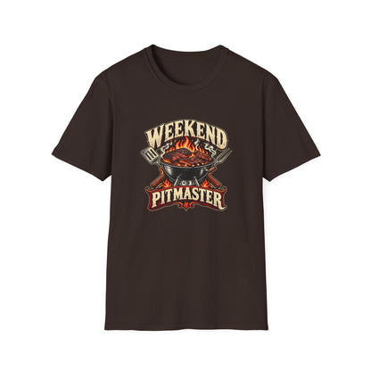 Weekend Pitmaster T-Shirt | Vintage Barbecue Grill Graphic Tee