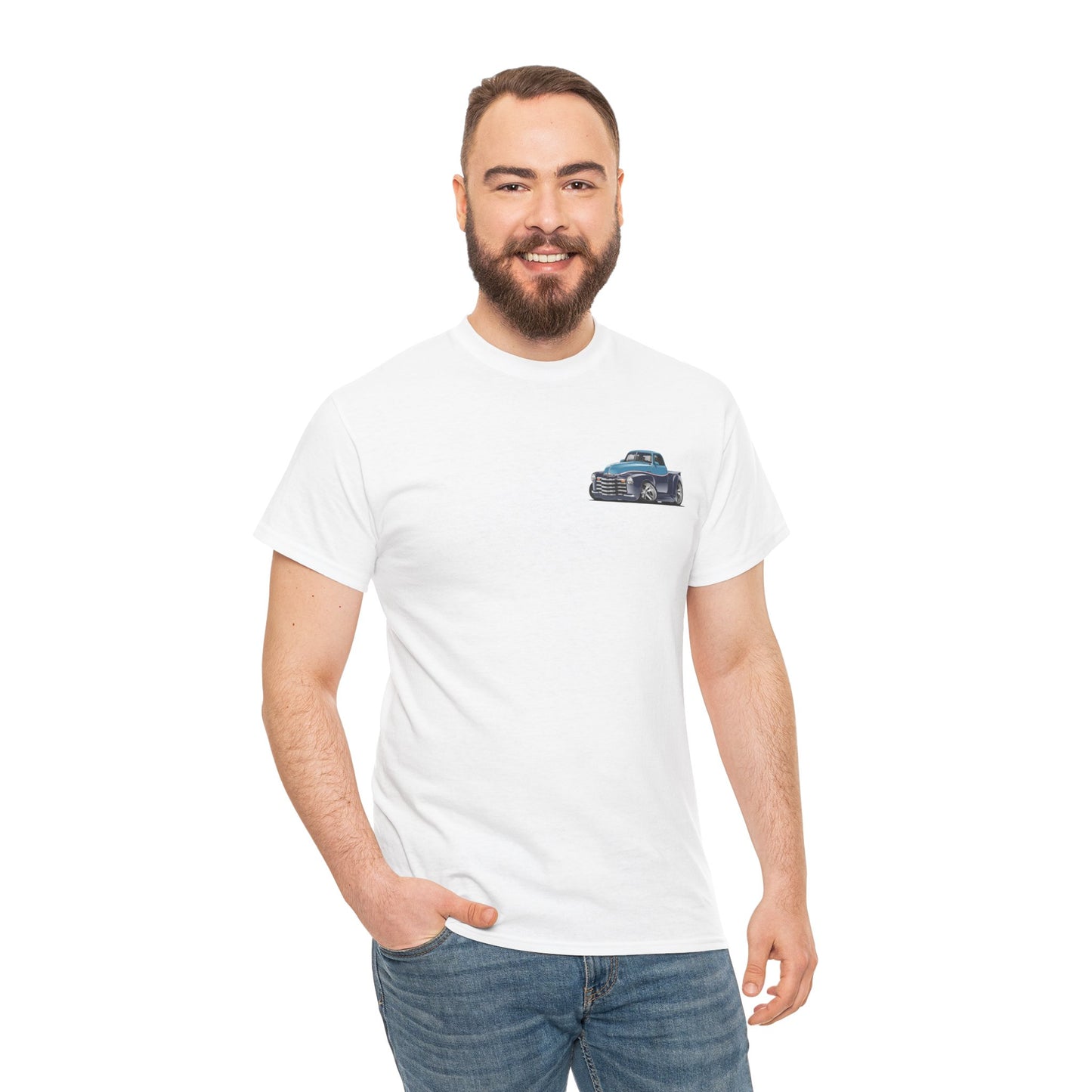 1952 Chevy 3100 Pickup Truck Unisex Heavy Cotton Tee