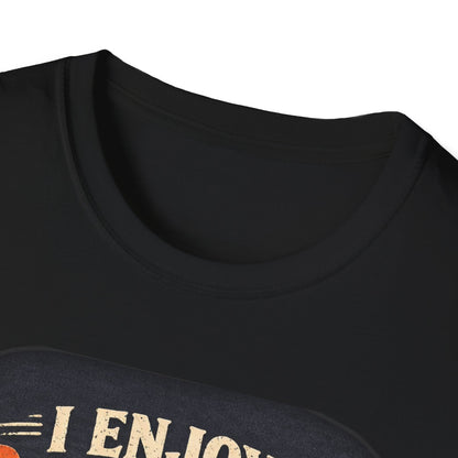 Hardware Store Romance T-Shirt — "I Enjoy Romantic Walks Through the Hardware Store"