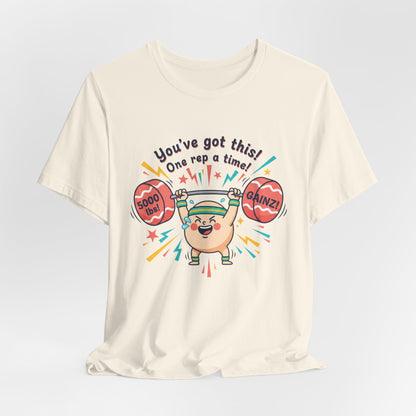 You’ve Got This One Rep at a Time Tee | gymtimidation start small fitness shirt