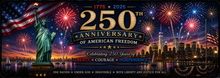 Fireworks Over Freedom Desk Mat