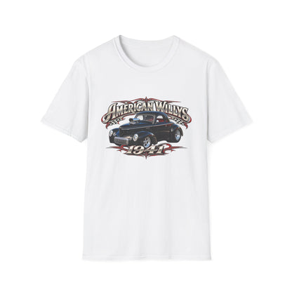American Willys 1941 Classic Car Graphic T-Shirt