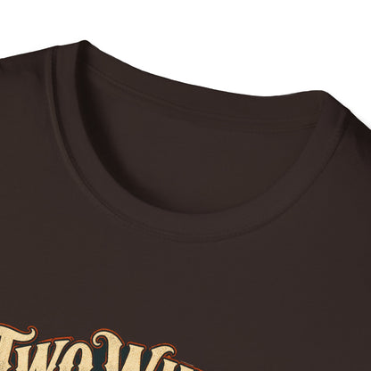 Two Wheels No Worries T-Shirt | Vintage Cruiser Motorcycle Tee