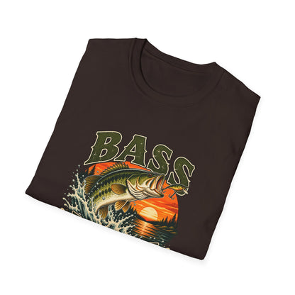 Bass Mode T-Shirt | Vintage Largemouth Bass Fishing Tee