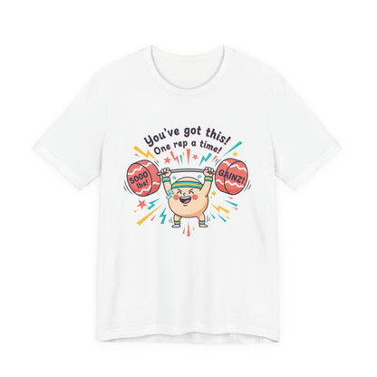 You’ve Got This One Rep at a Time Tee | gymtimidation start small fitness shirt