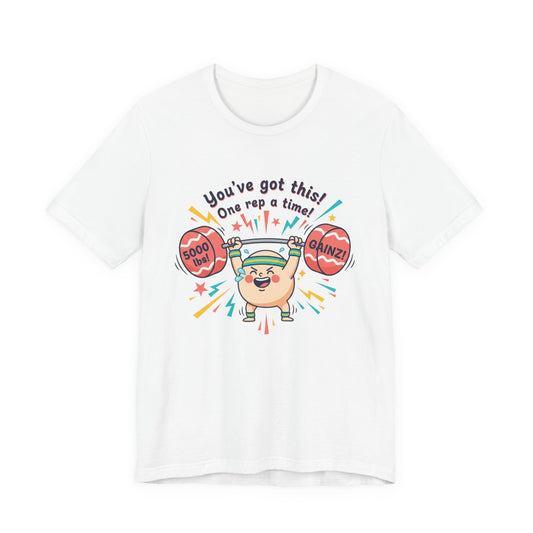 You’ve Got This One Rep at a Time Tee | gymtimidation start small fitness shirt