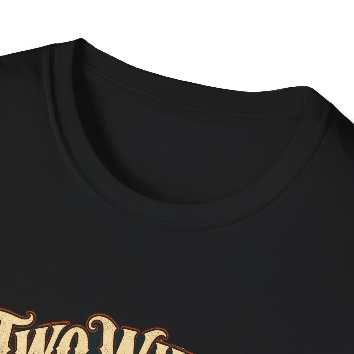 Two Wheels No Worries T-Shirt | Vintage Cruiser Motorcycle Tee