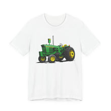John Deere Style Green Tractor T-Shirt - Vintage Farmwear Tee for Tractor Lovers