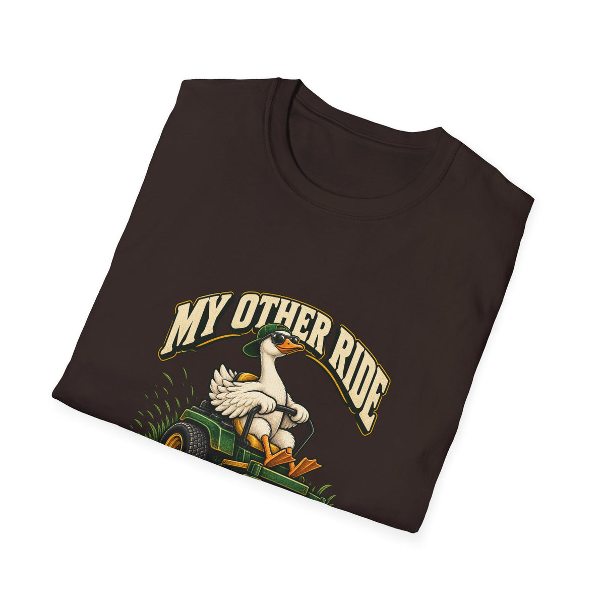 My Other Ride Is a Lawn Mower T-Shirt | Funny Goose Tee