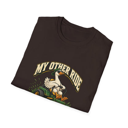 My Other Ride Is a Lawn Mower T-Shirt | Funny Goose Tee
