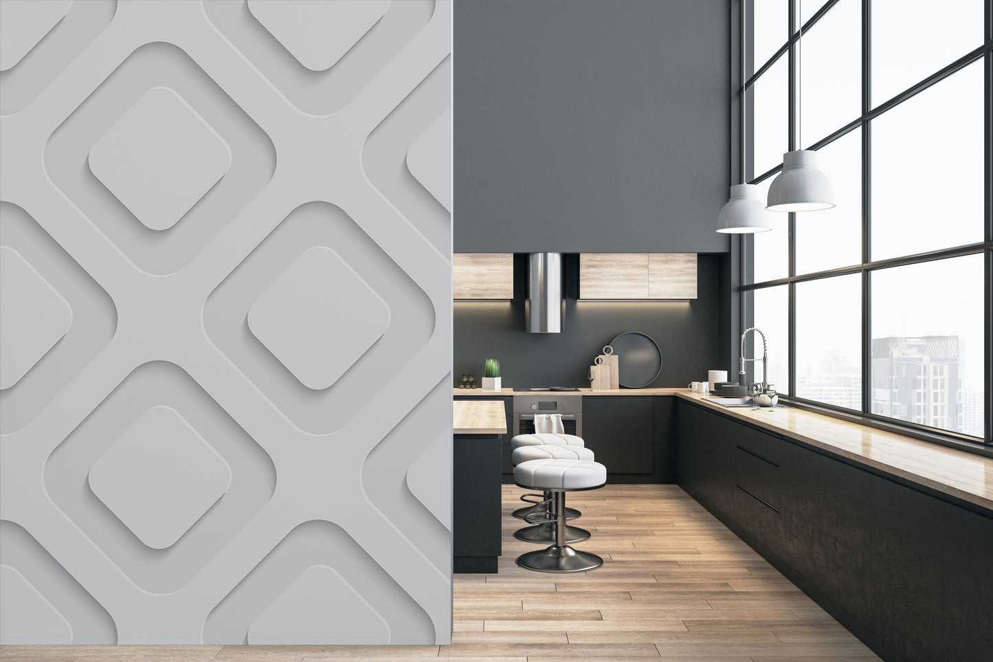 3d Wallpaper Wall Mural Design 002 Wallpaper