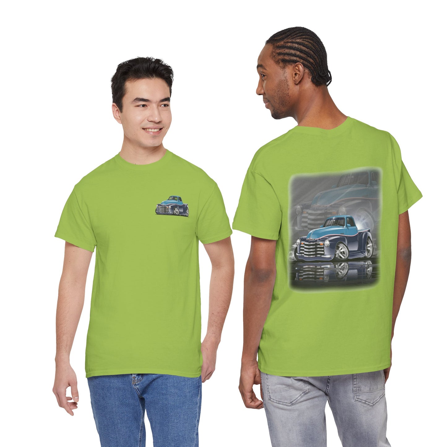 1952 Chevy 3100 Pickup Truck Unisex Heavy Cotton Tee