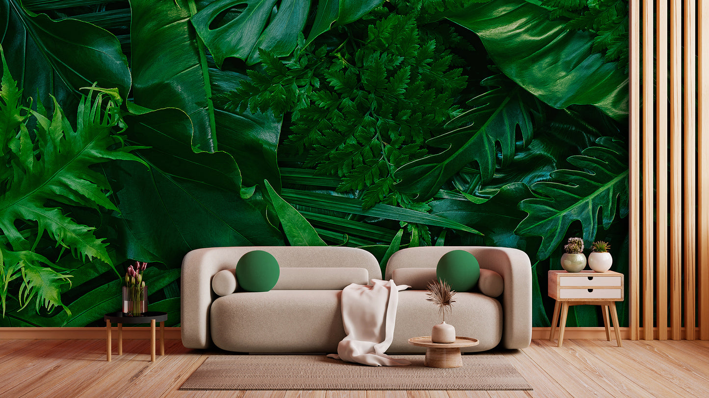 Leaves Design 052 Wall Mural Wallpaper