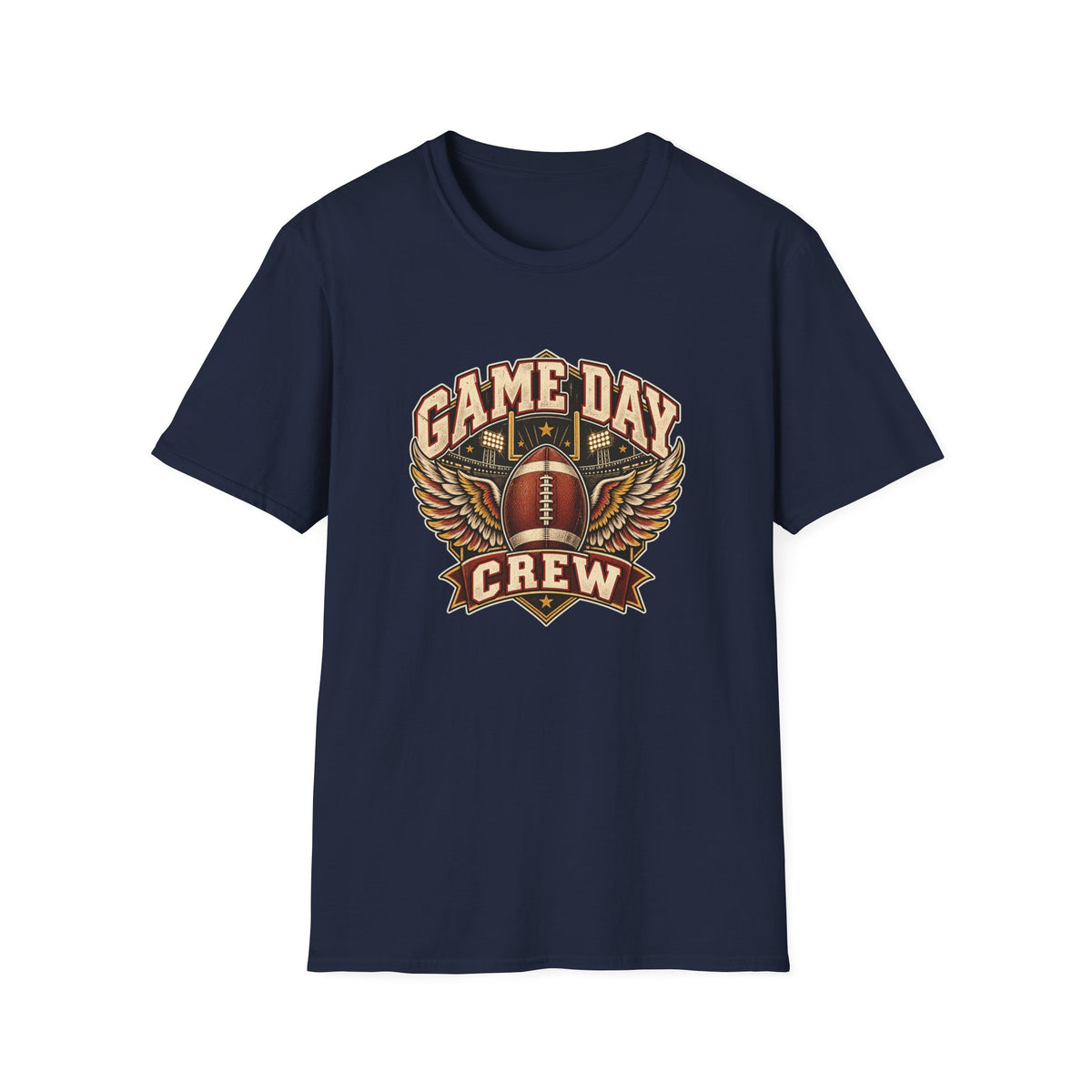 Game Day Crew T-Shirt | Vintage Football Tailgate Graphic Tee