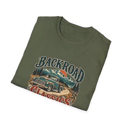 Backroad Classics T-Shirt | Vintage Pickup Truck Outdoors Tee