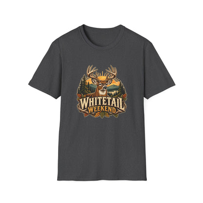 Whitetail Weekend T-Shirt | Vintage Buck Hunting Outdoors Tee