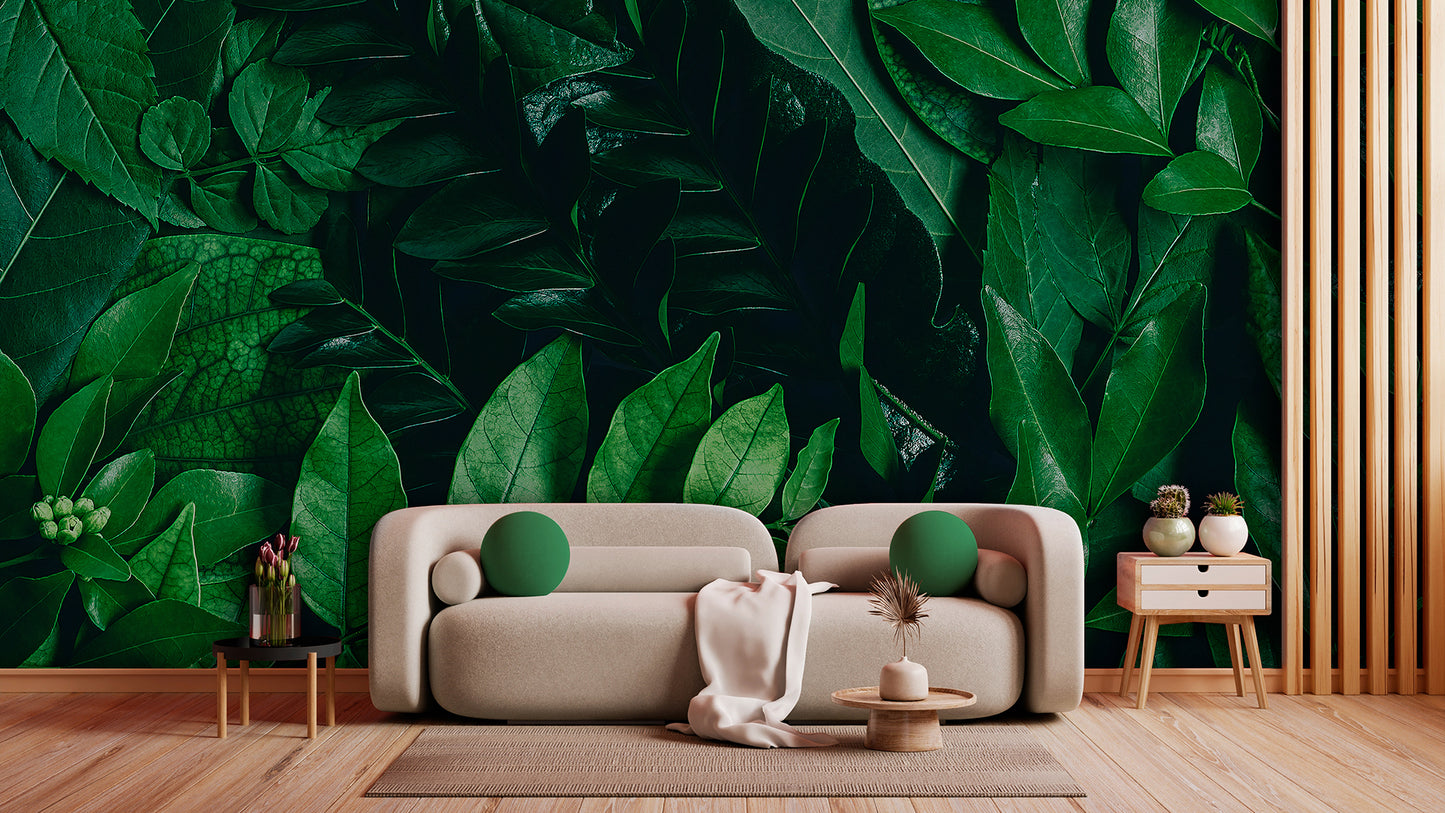 Leaves Design 056 Wall Mural Wallpaper