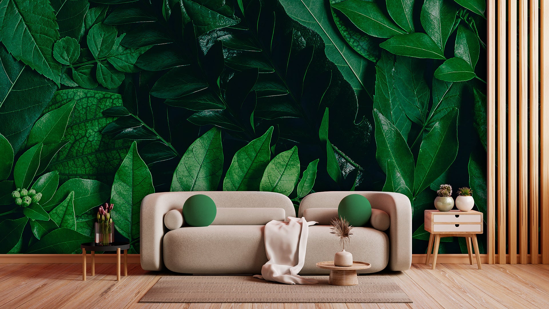 Leaves Design 056 Wall Mural Wallpaper