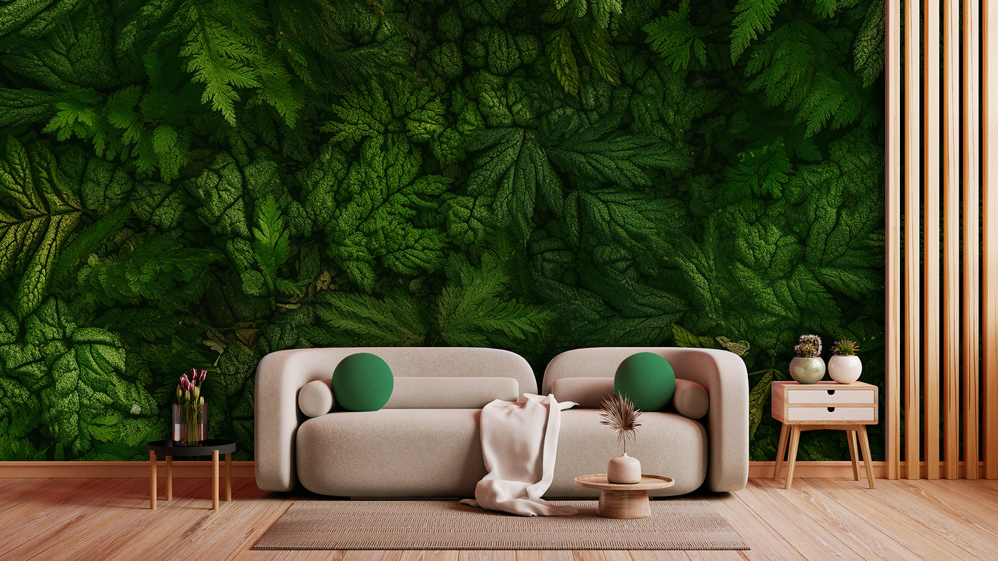 Leaves Design 057 Wall Mural Wallpaper