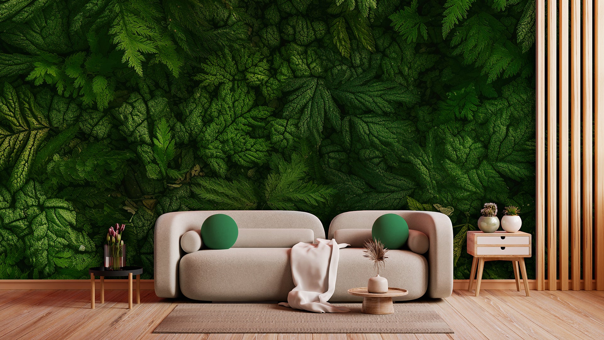 Leaves Design 057 Wall Mural Wallpaper