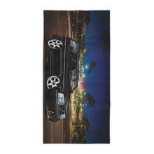 1988 Gloss Black Volvo Beach Towel