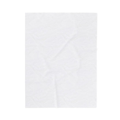 Just Vibe It Plush Blanket | slogan, glitch graphic