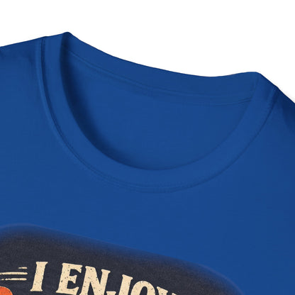 Hardware Store Romance T-Shirt — "I Enjoy Romantic Walks Through the Hardware Store"