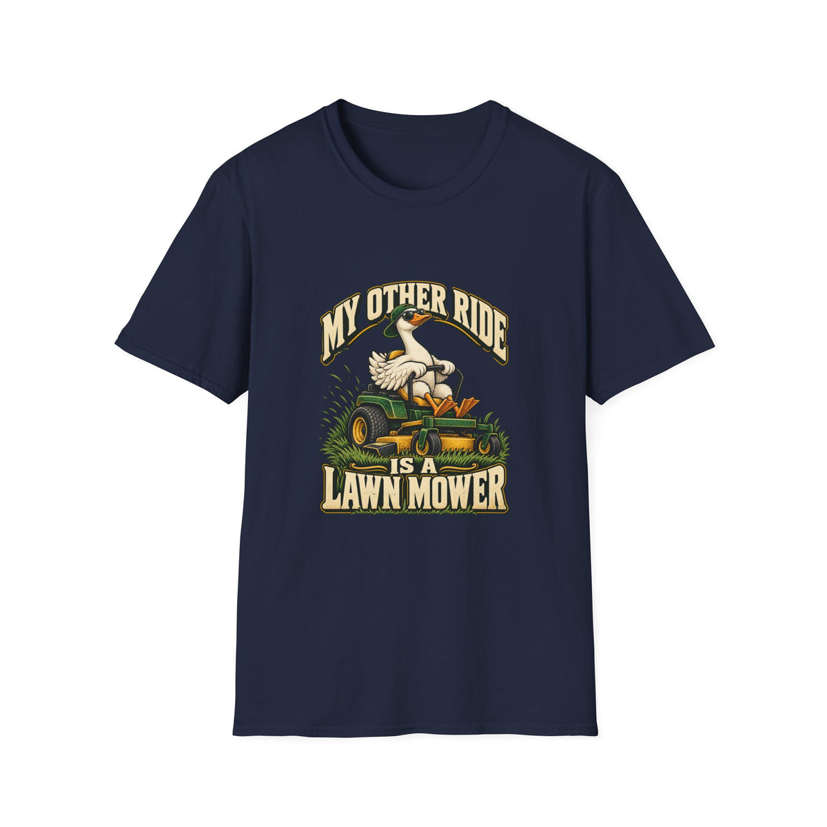 My Other Ride Is a Lawn Mower T-Shirt | Funny Goose Tee